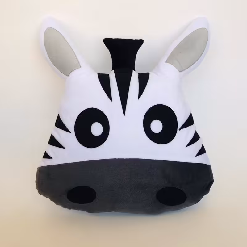 بالش عروسکی و  فانتزی گورخر سفید