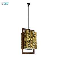 چراغ آویز چوبی آرام مدل A7034/07
