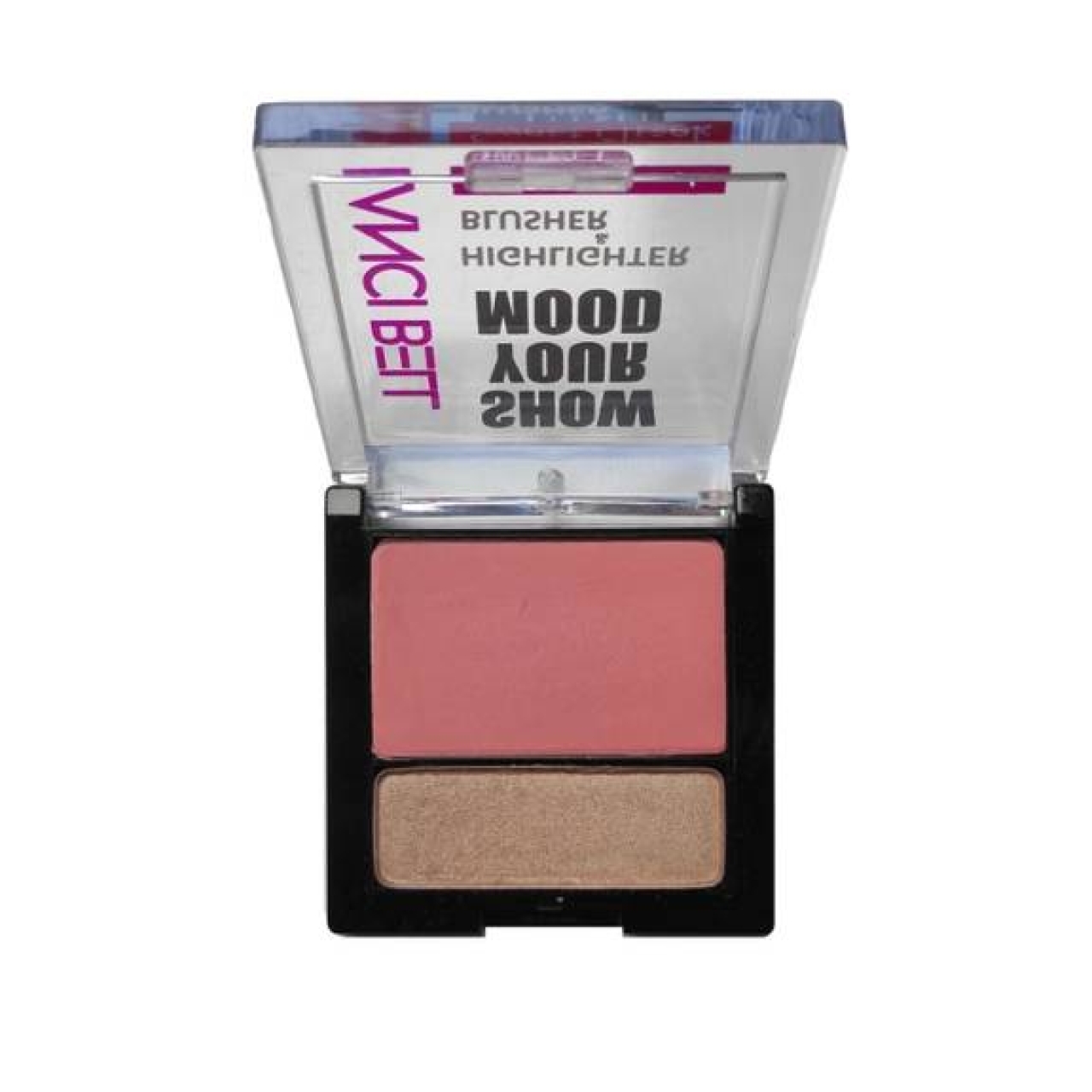 رژ گونه و هایلایتر لنسی بل شماره HB1 وزن 12 گرم