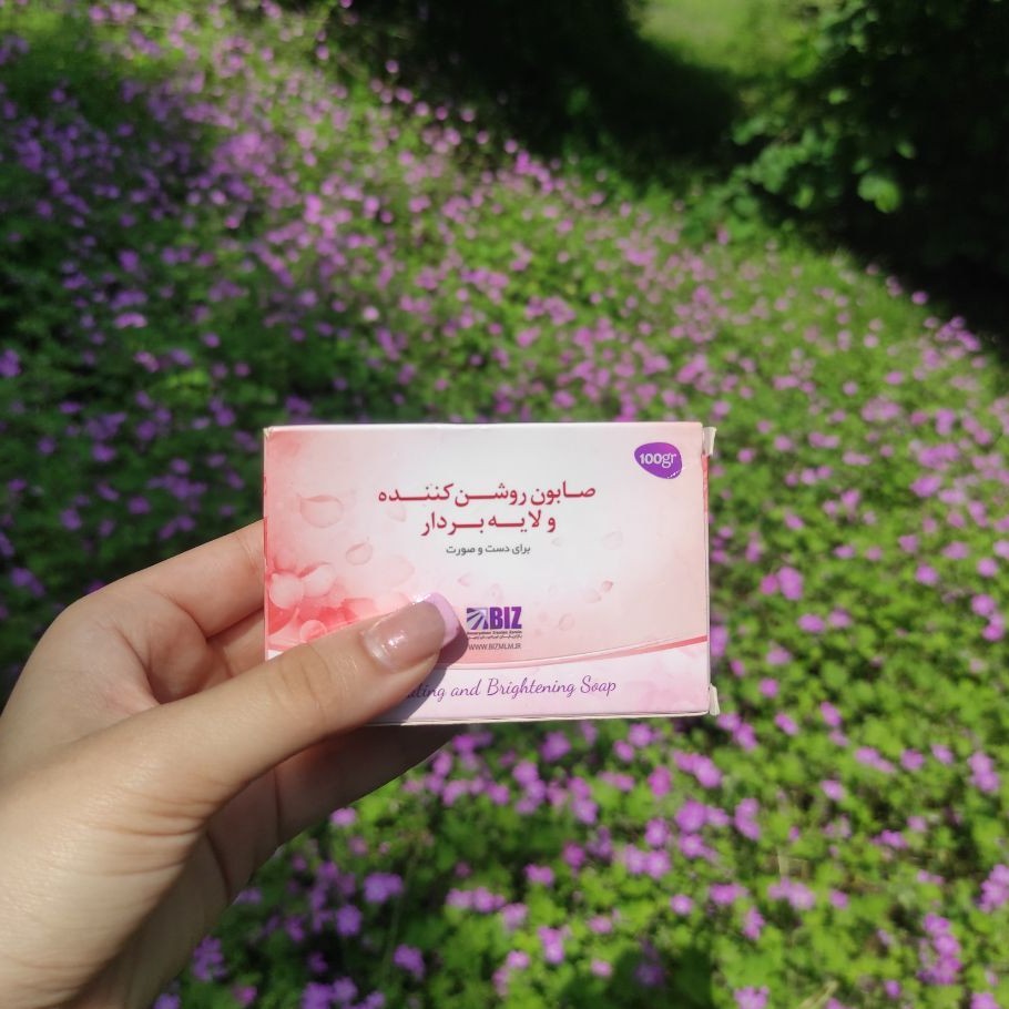 صابون روشن کننده و ضدلک