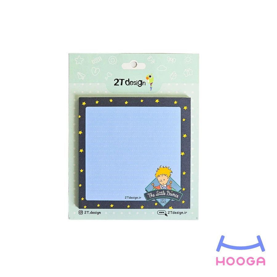 کاغذ یادداشت طرح شازده کوچولو - هوگا شاپ - فروش انواع محصولات فانتزی