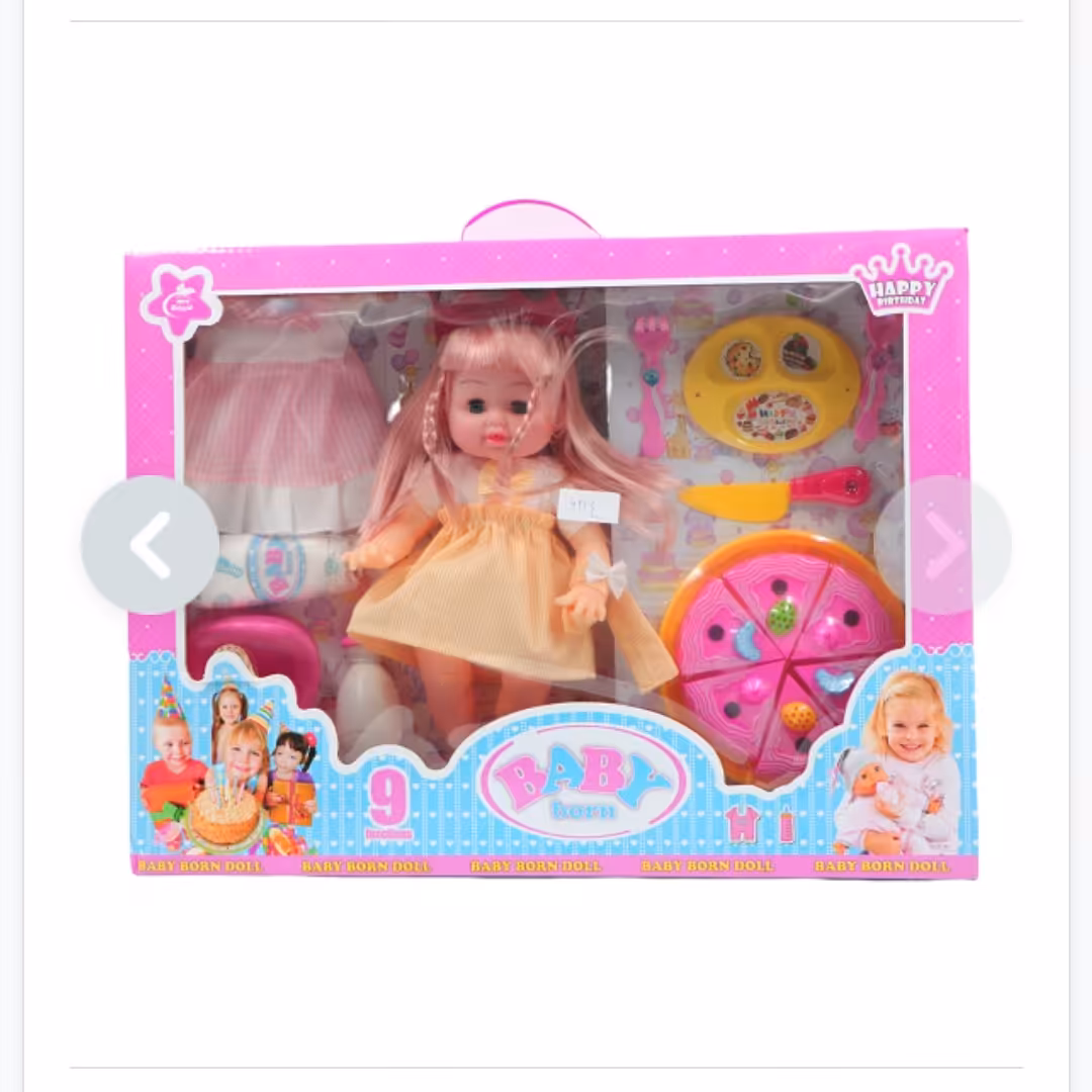 عروسک بیبی بورن BABY born مدل تولد کد 6224