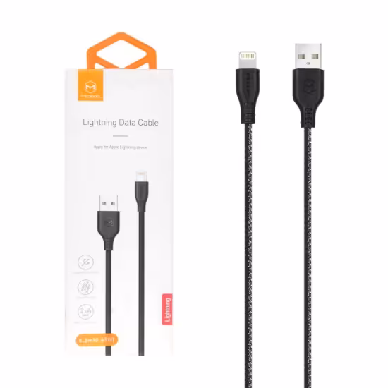 کابل تبدیل USB به لایتنینگ مک دودو مدل CA-5153 طول 0.2 متر