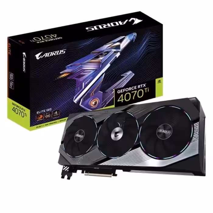 کارت گرافیک گیگابایت GIGABYTE AORUS RTX 4070 Ti ELITE 12G