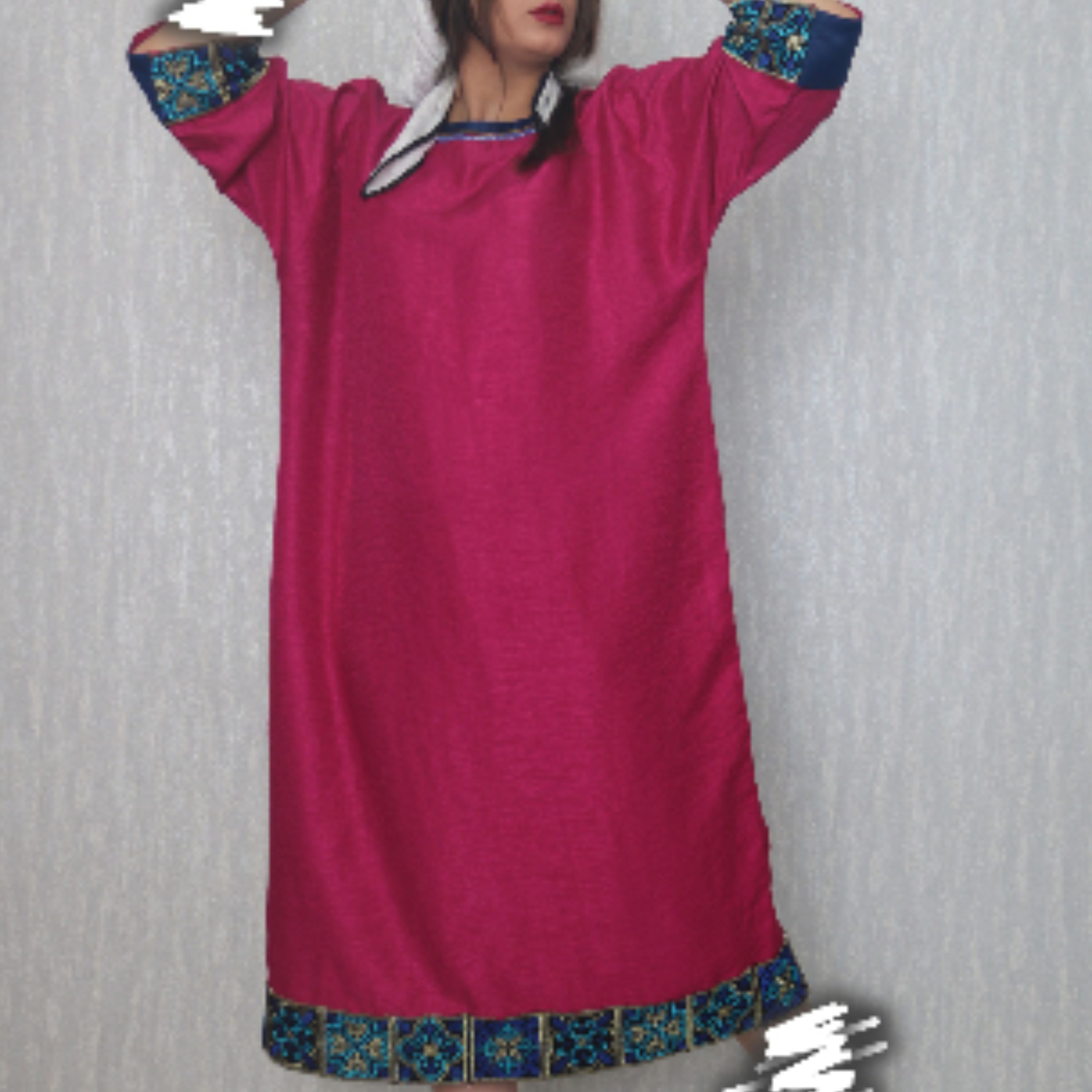 مانتو پیراهنی ازاد 