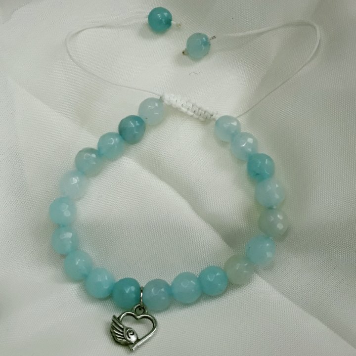 دستبند سنگ جید 