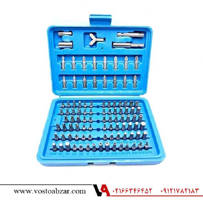 مجموعه نوک پیچگوشتی 101 عددی اوکی مدل OK-1001