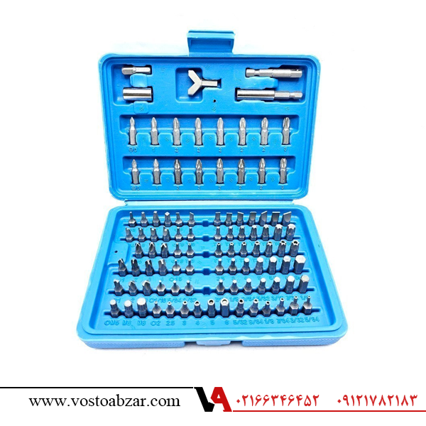 مجموعه نوک پیچگوشتی 101 عددی اوکی مدل OK-1001