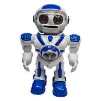 ربات موزیکال جراغ دار دیسک پرتاب کن