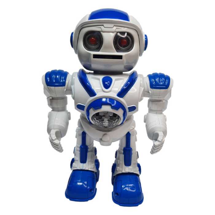 ربات موزیکال جراغ دار دیسک پرتاب کن