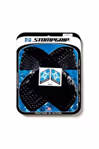 محافظ باک و برچسب خاکستری STOMPGRIP HONDA CBR 600 RR 13 19 پد انبار موتور سیکلت سیاه Puig