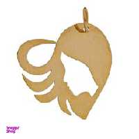 آویز گردنبند طلا 18عیار زنانه آرشا طرح زن کد A2273
