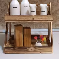 استند ادویه چوب(12عدد عمده)