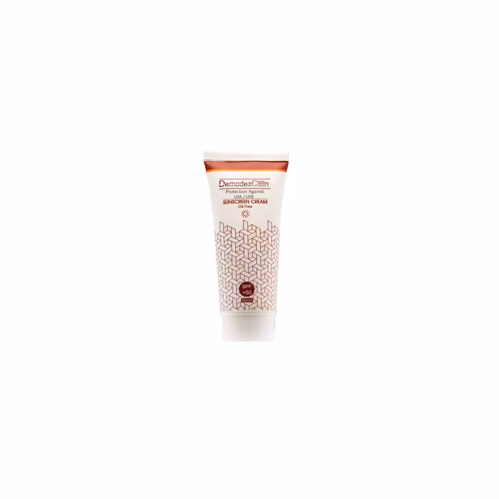 کرم ضد آفتاب فاقد چربی دمودکسیلین (SPF50)
