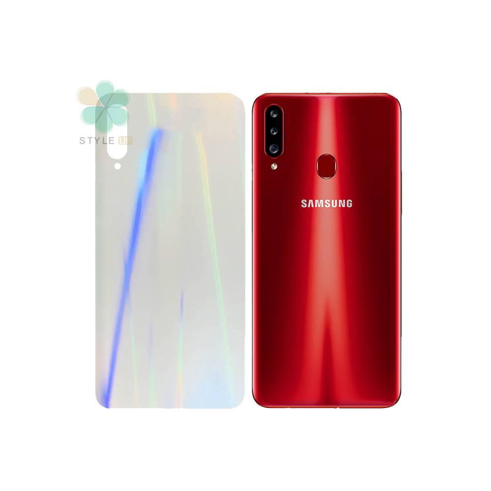 برچسب نانو پشت گوشی ‌‌‌سامسونگ Galaxy A20s مدل رنگین کمان