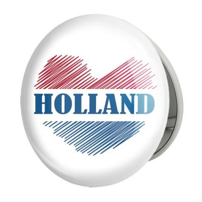 آینه جیبی خندالو طرح پرچم هلند مدل تاشو کد 20468