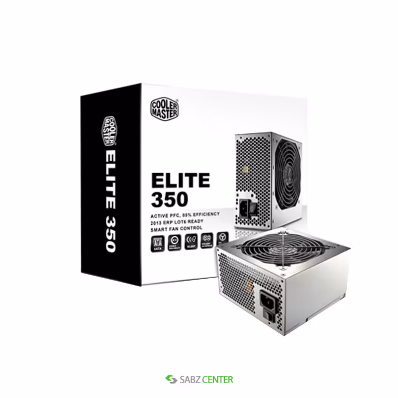 منبع تغذيه کامپيوتر کولر مستر مدل Elite Power 350W