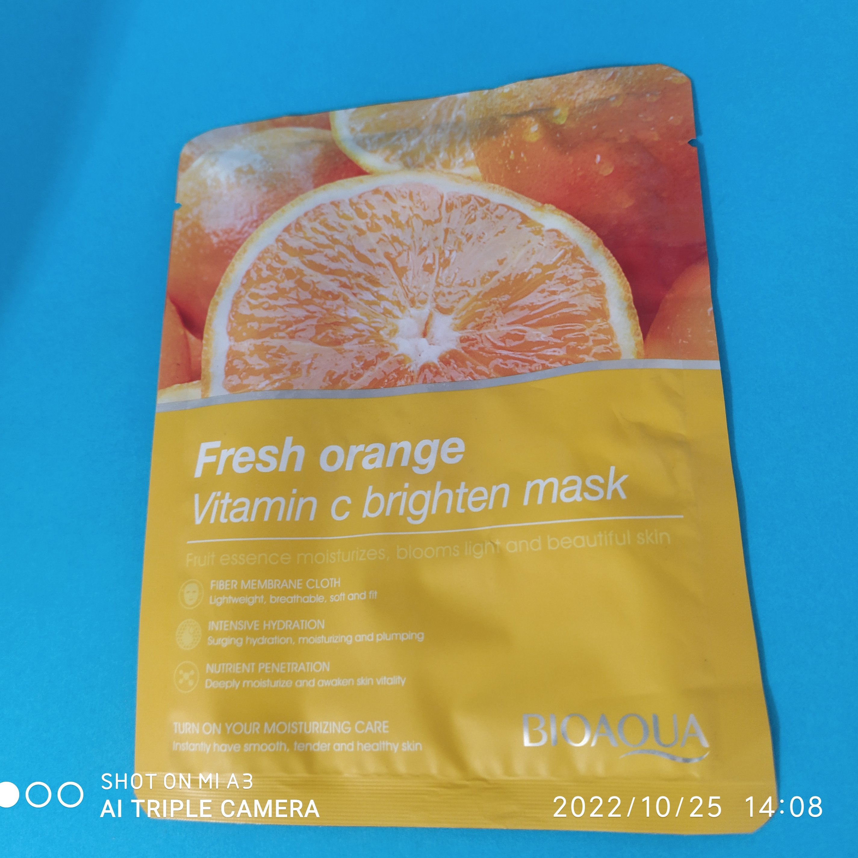 ماسک ورقه ای پرتقال بیو اکوا 