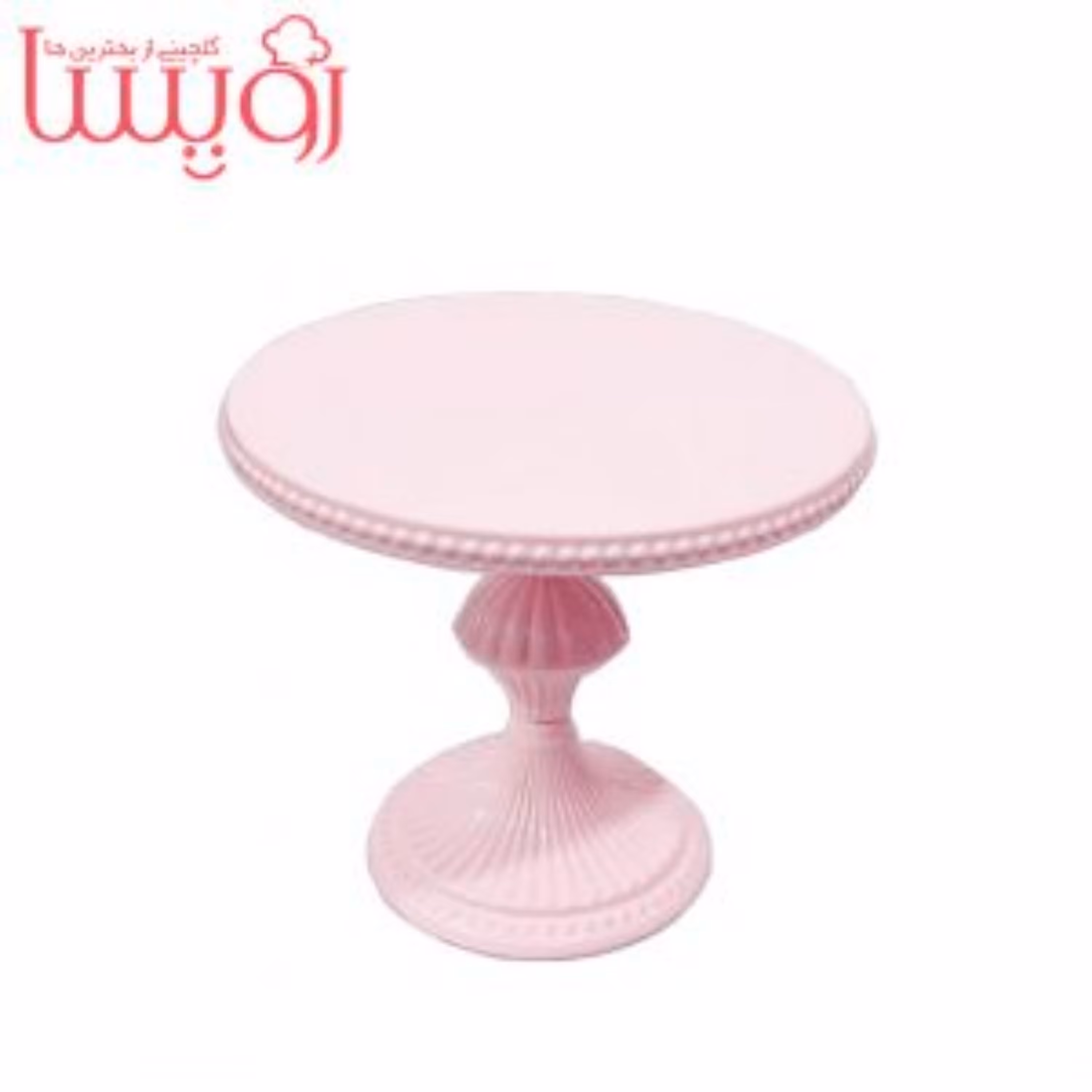 استند کیک فلزی صورتی