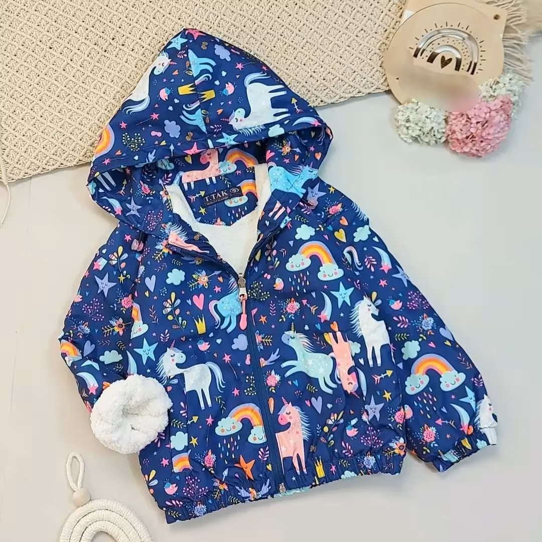 کاپشن دخترانه یونیکورن
