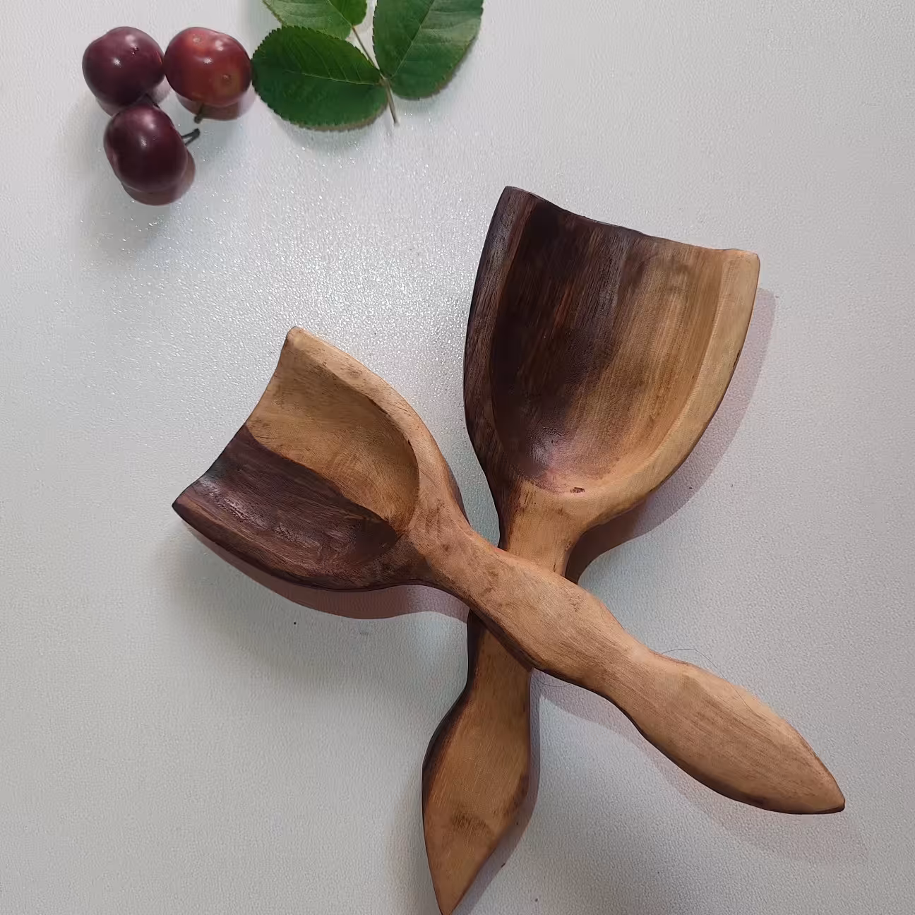 ملاقه چوبی،ست ملاقه،قاشق اجیل خوری ست