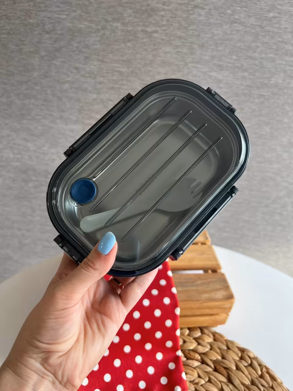 ظرف غذا داخل استیل کد 43