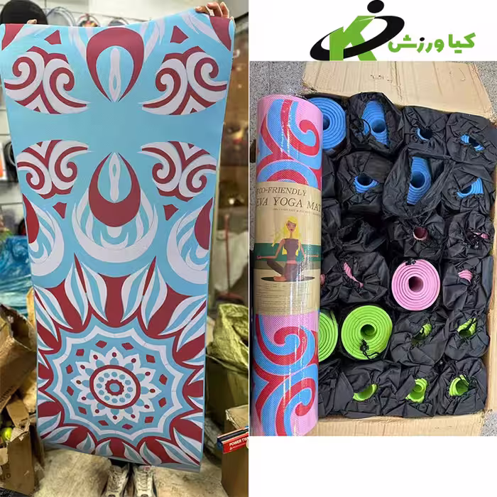 خرید مت 6میل طرحدار EVA با کاور
