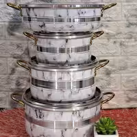 سرویس قابلمهvip طرح سنگ چدن زنبوری