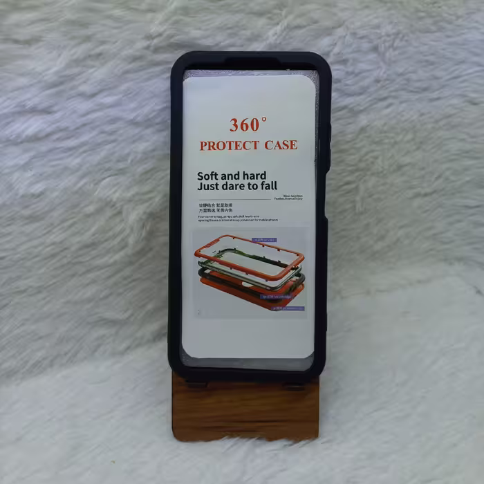 گارد 360 درجه گوشی Samsung A03s رنگ مشکی 