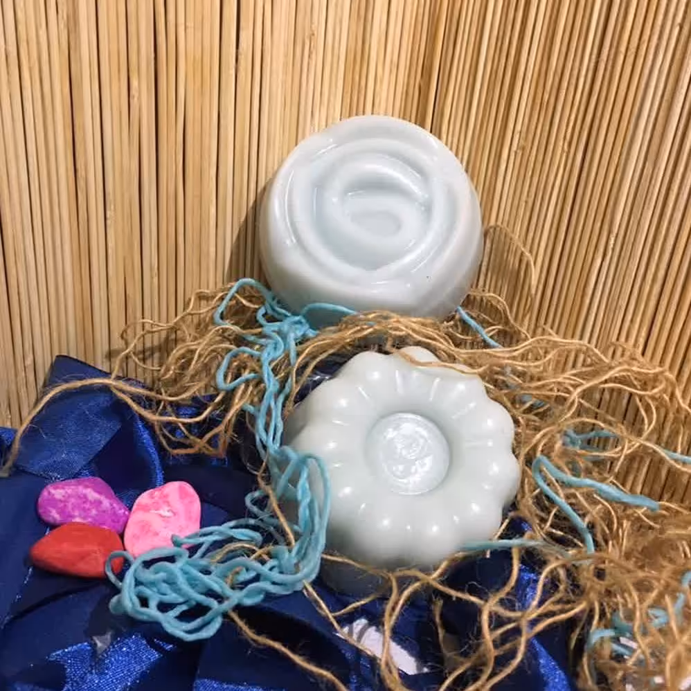 صابون آلوئه ورا ( گلیسیرینه گیاهی دست‌ساز 100 گرمی)