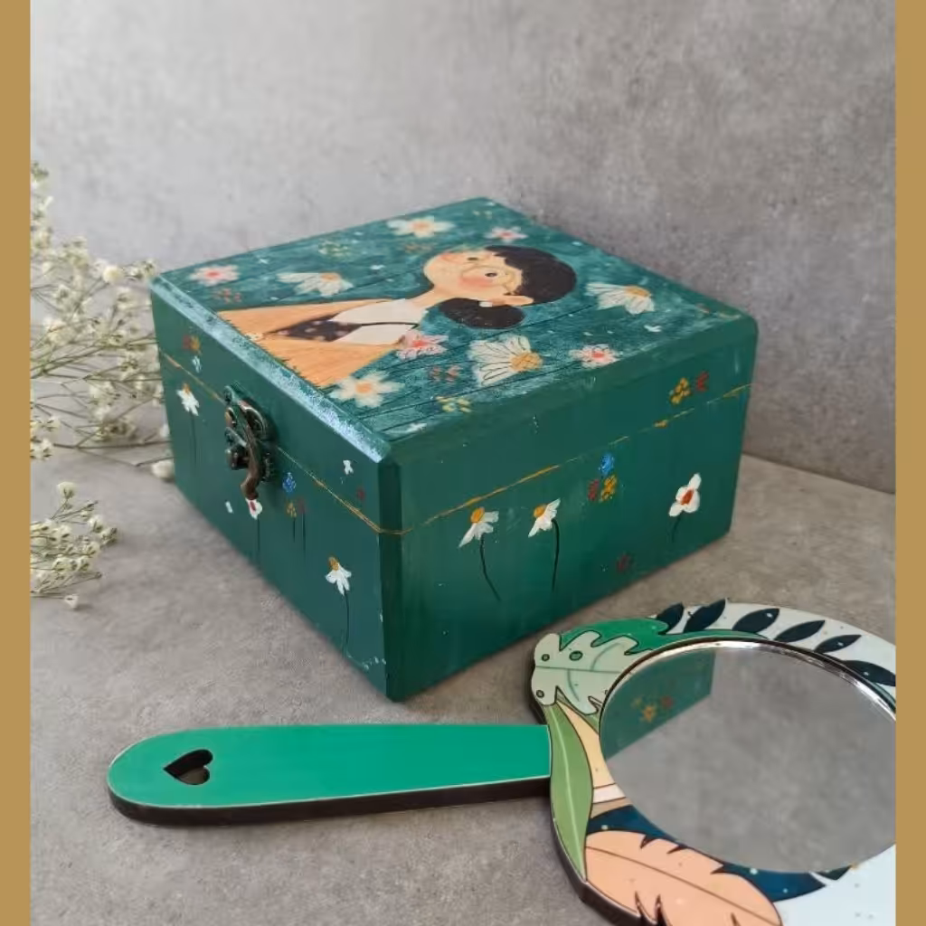 جعبه های زیبای چوبی  طراحی شده 