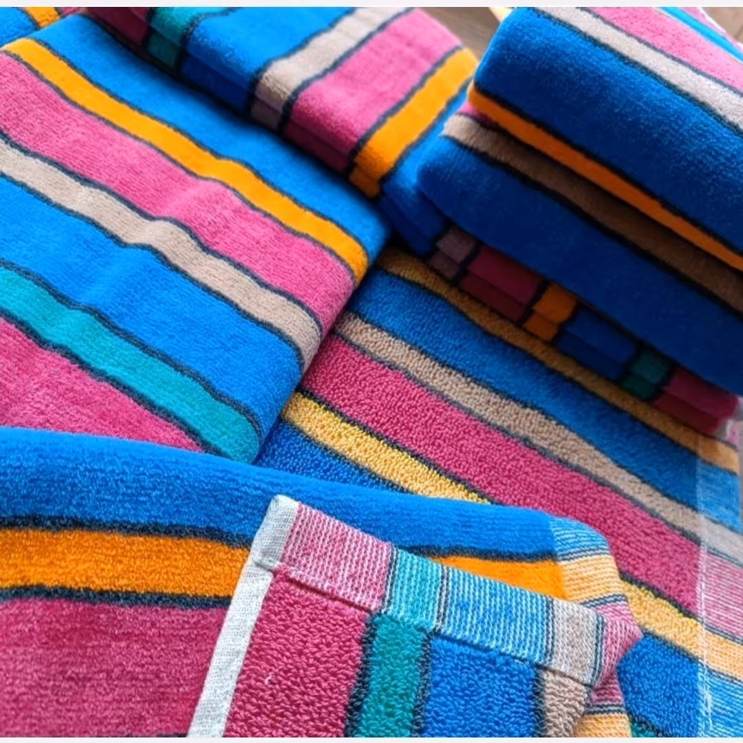 حوله دستی طرح راه راه تبریز سایز 35در70