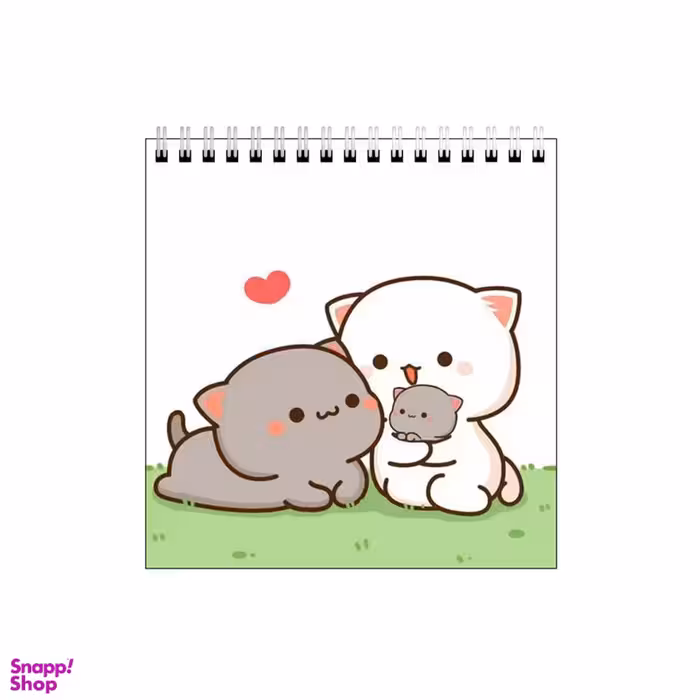 دفتر طراحی بامبیلیپ طرح مامان بابا و نی نی گربه کد 9732926