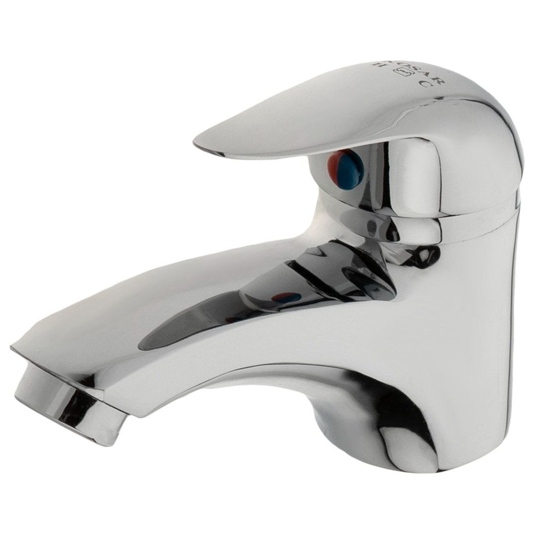 شیرالات کوثر شیر روشویی مدل الماس رنگ کروم جنس تنه شمش برنج