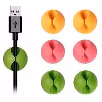 نگهدارنده کابل سیلیکونی بسته 10 عددی