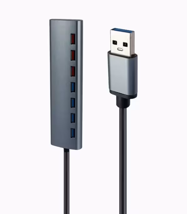 هاب 7 پورت USB 3.0 کی نت مدل K-HUAMH117