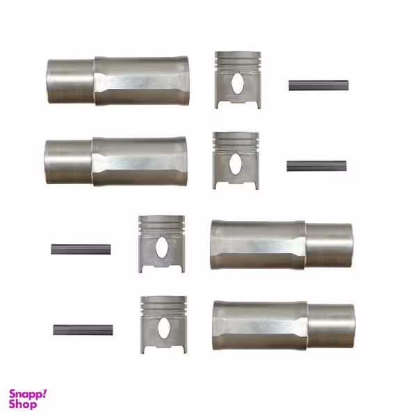 بوش و پیستون و گژن پین قائم مدل STD مناسب برای پژو 405 مجموعه 8 عددی