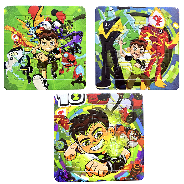 پازل 3 عددی طرح تن تن