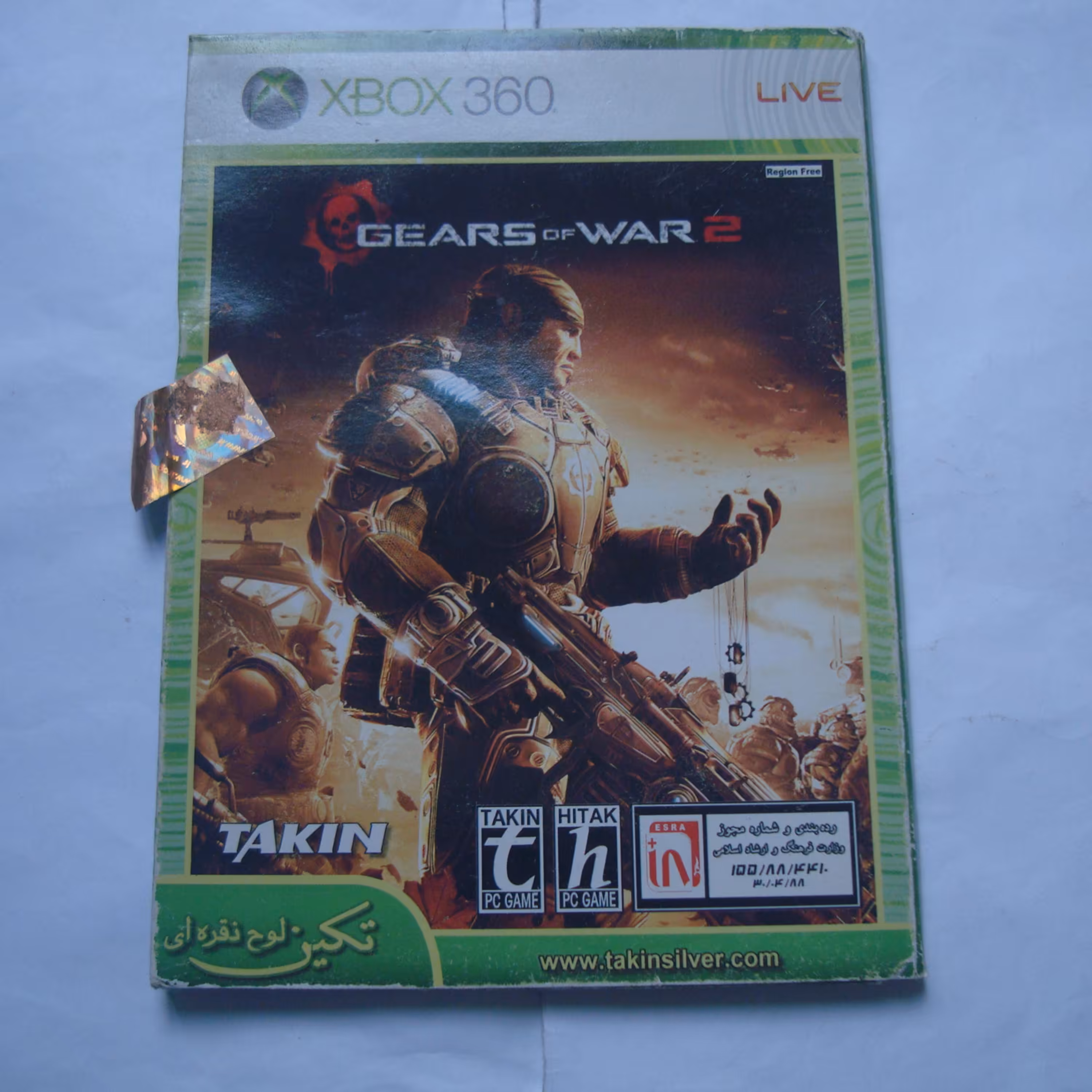 بازی اورجینال ایکس باکس 360     1         گیرز آف وار 2