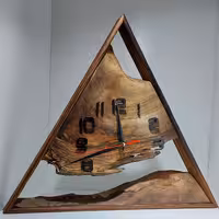 ساعت روستیک با موتور  آرام گرد