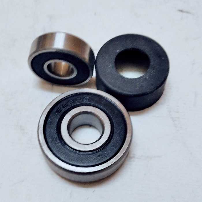 بلبرینگ و لاستیک ضربه گیر مینی فرز ماکیتا برند RS درجه یک.