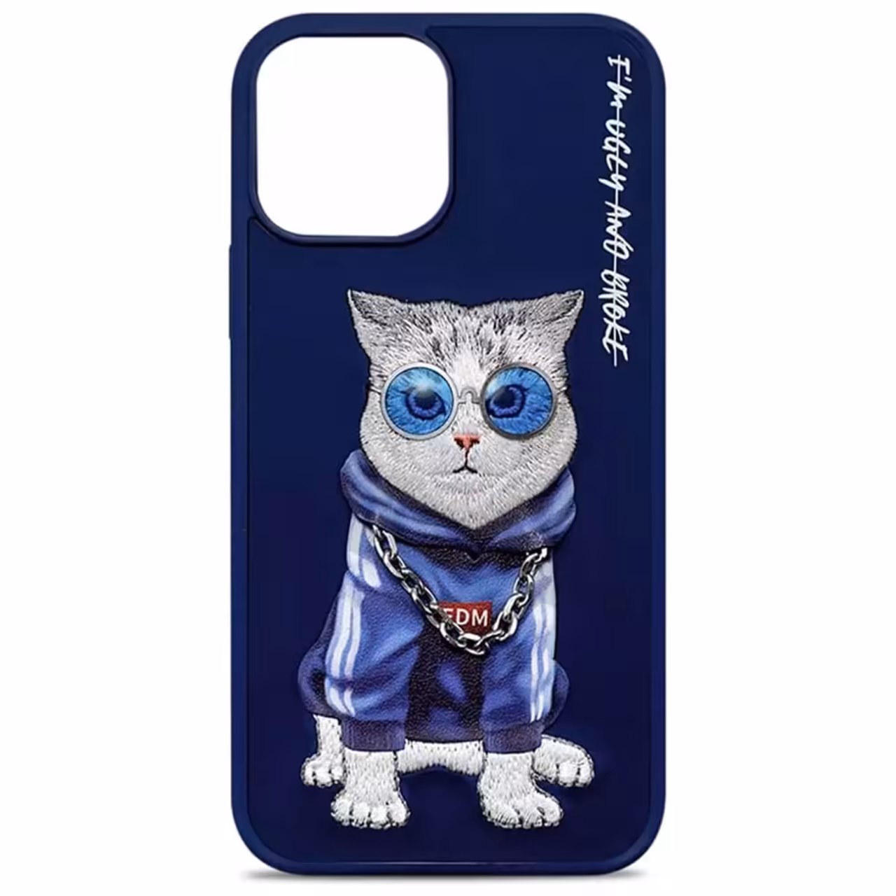 قاب محافظ گوشی آیفون 15 پرومکس عروسکی سه بعدی نیمی