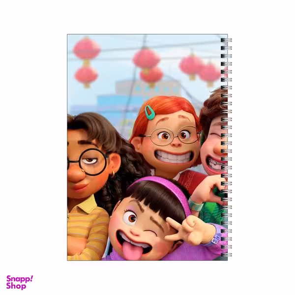 دفتر مشق 80 برگ بامبیلیپ طرح سلفی دخترونه کد 4565469