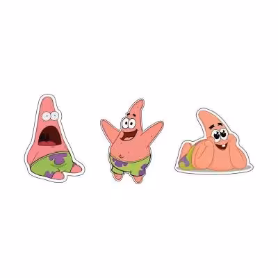 پک برچسب مات مدل پاتریک