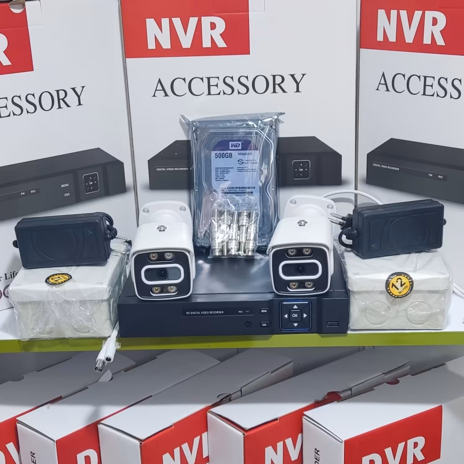 پکیج کامل دوربین مداربسته 5مگاپیکسل وارداتی