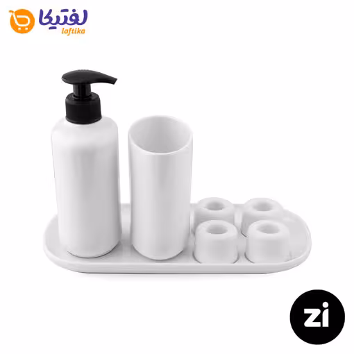 سرویس بهداشتی چینی زرین Zi هایگن آداجیو سفید 7 پارچه