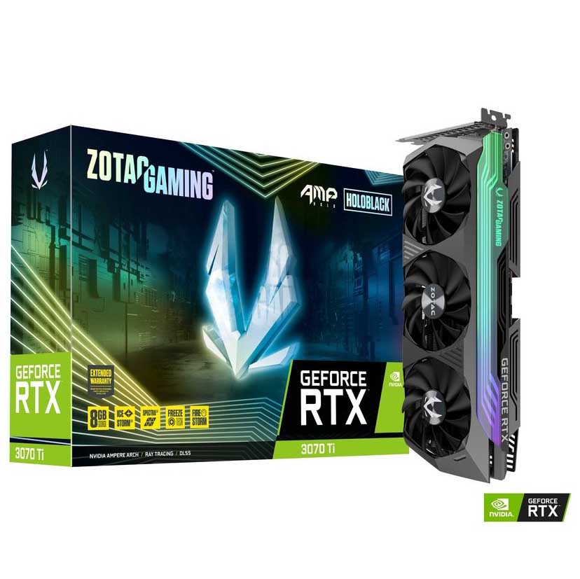 کارت گرافیک ZOTAC RTX 3070 TI AMP HOLO 8GB