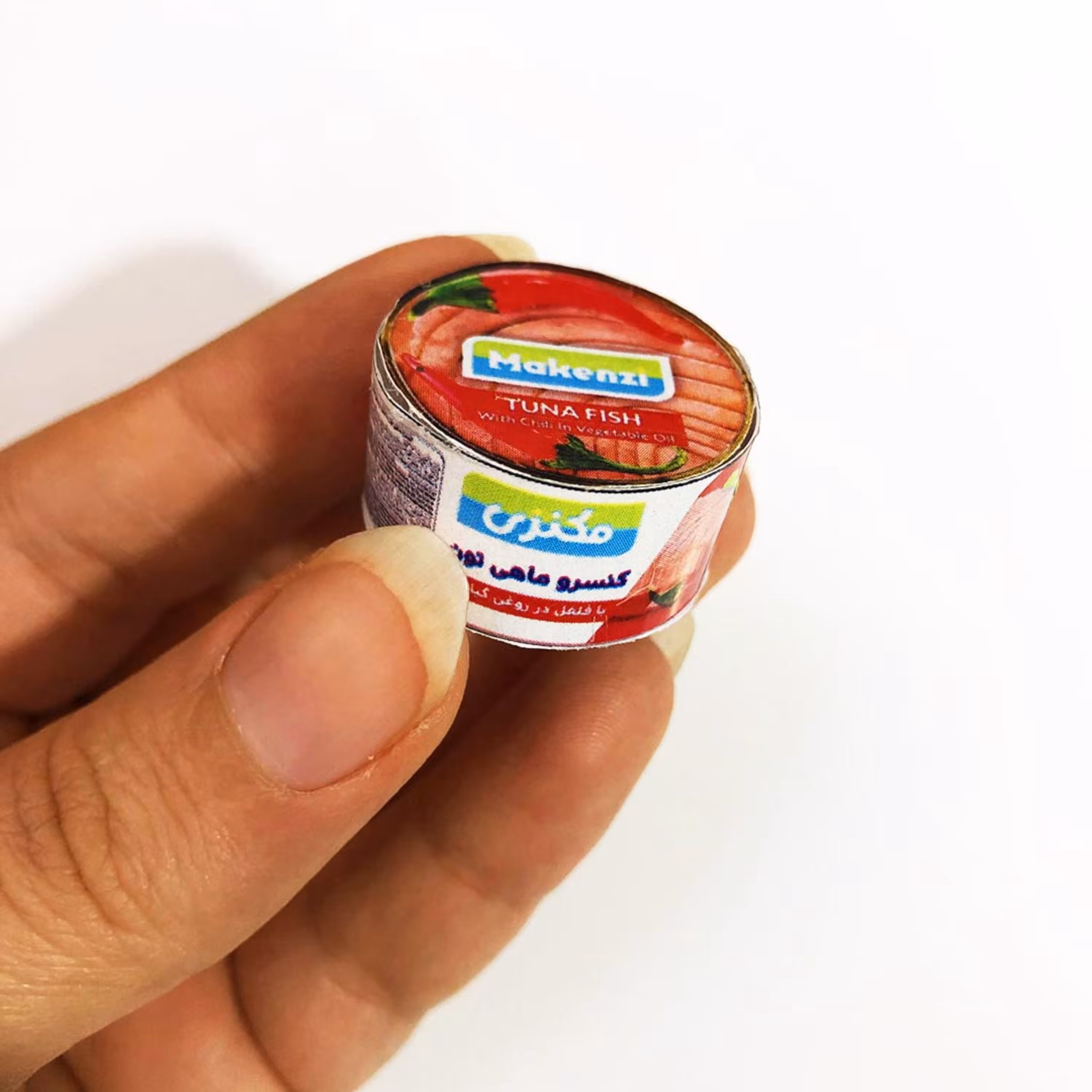 مگنت یخچال مینیاتوری تن ماهی فلفلی مدل مکنزی