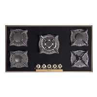 اجاق گاز صفحه ای بیمکث 5 شعله مدل MG 5087 طلایی