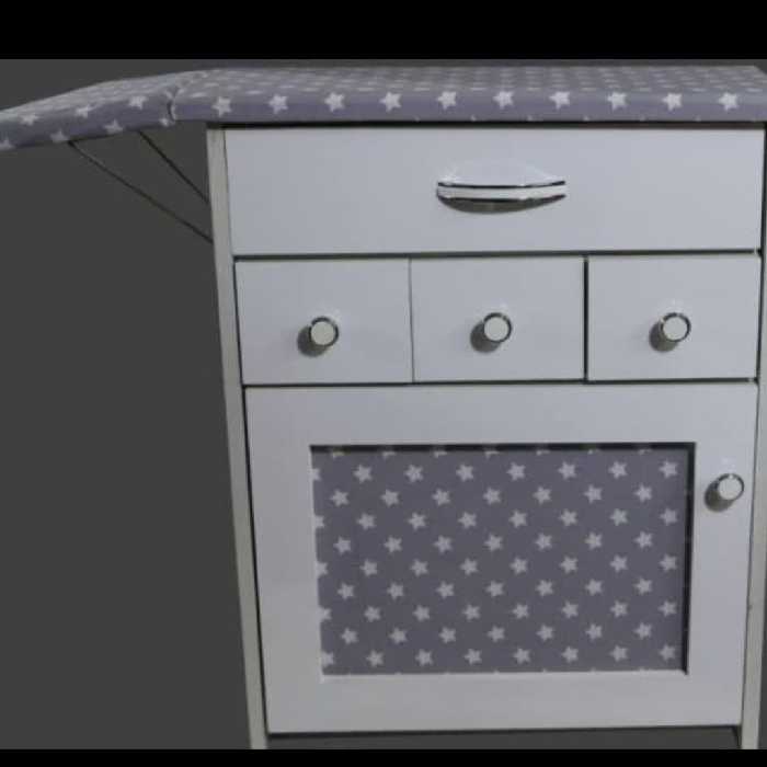 میز اتو و چرخ خیاطی خور 4کشویی،ارسال فقط با پیک موتوری به تهران